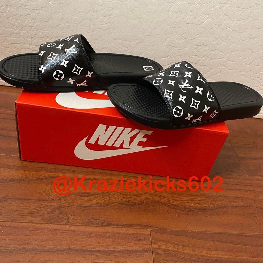 Custom Nike Slides Men